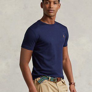 Polo Ralph Lauren Men's Sz. Extra Large Navy Blue Tee Shirt